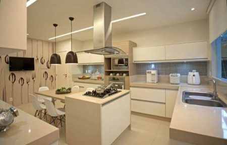 cozinhas decoradas com pastilhas de inox 4