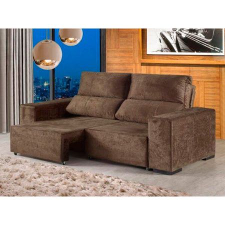 sofa com chaise 2 lugares 6