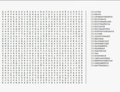 Palavras cruzadas ou caça palavras para imprimir e se distrair