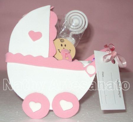 lembrancinhas de bebe em eva