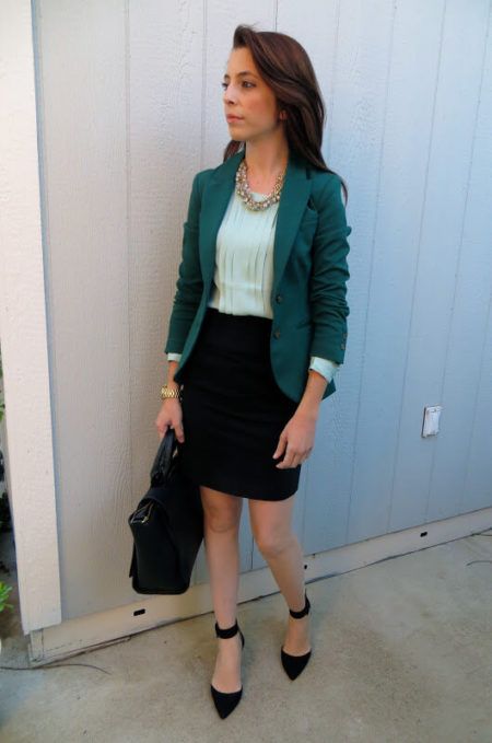 blazer feminino com saia 4