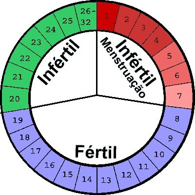 tabela periodo fertil feminino