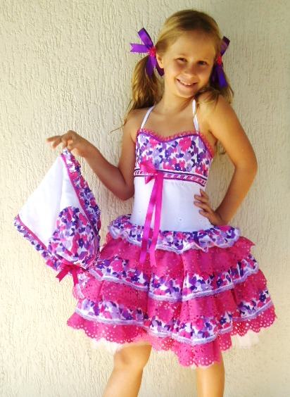 vestidos caipira para festa junina infantil super fofo