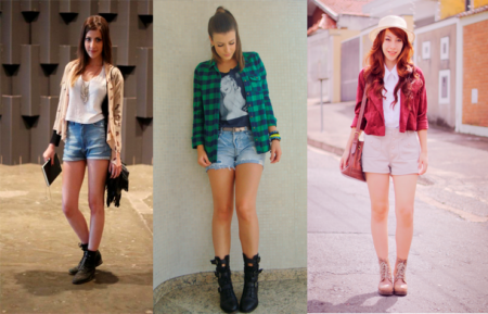 looks com coturno feminino 7