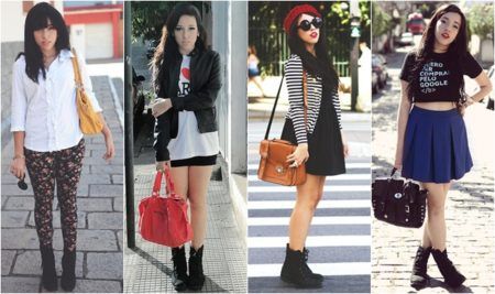 looks com coturno feminino 9