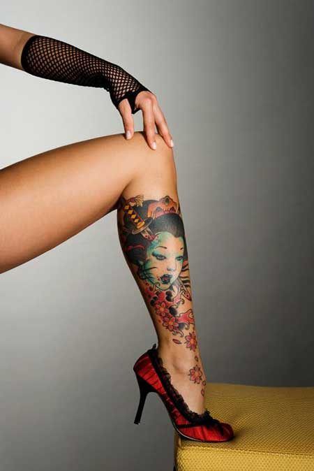 tatuagens na perna femininas 1