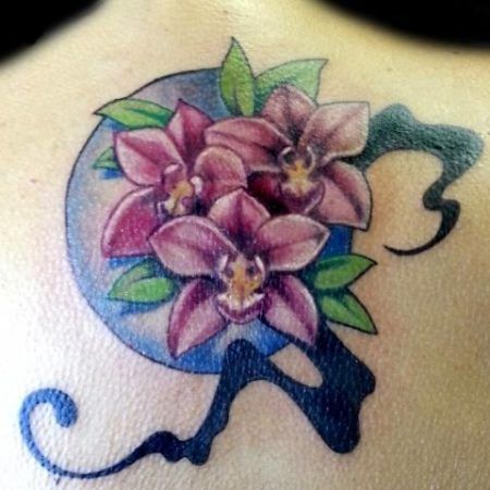 tatoo flower