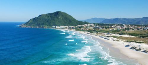 praia do santinho florianópolis muitas dunas