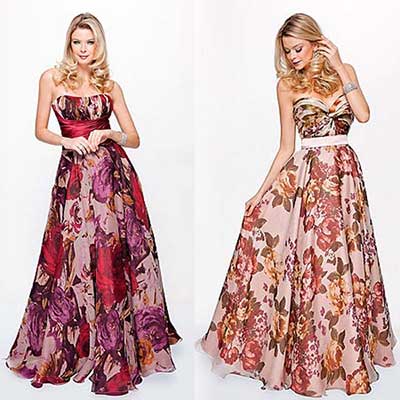 vestidos florais longos 1