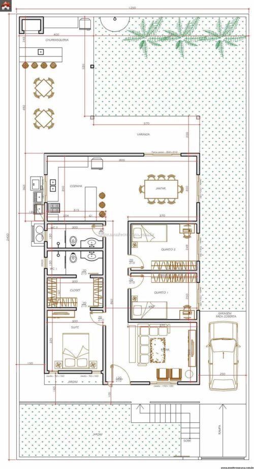 Plantas de casas de 120m2 2