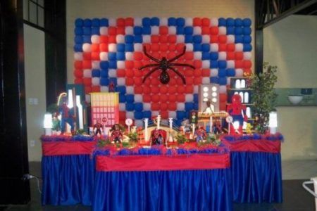 decoracao aniversario infantil homem aranha 2