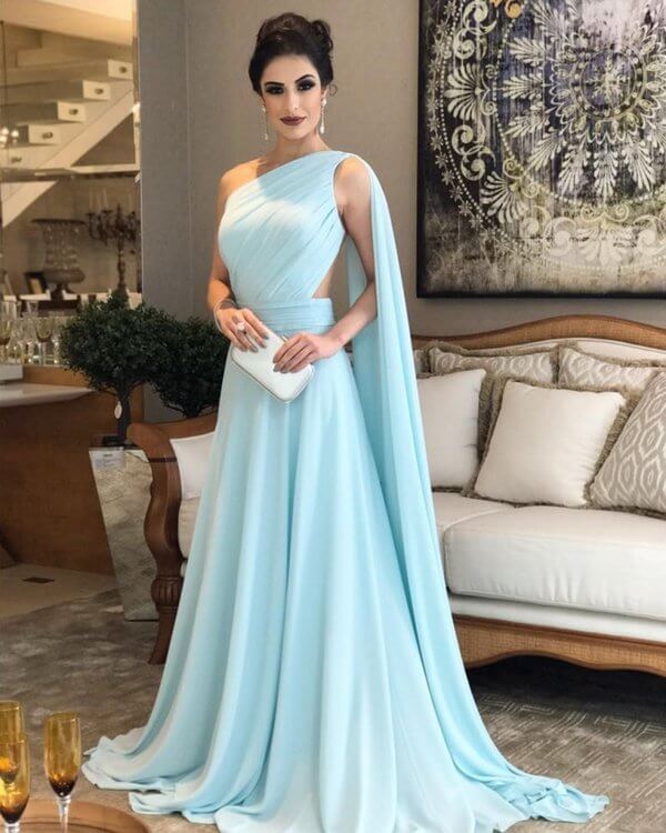 vestido longo de gala