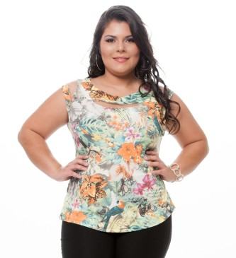 blusinhas plus size de verão