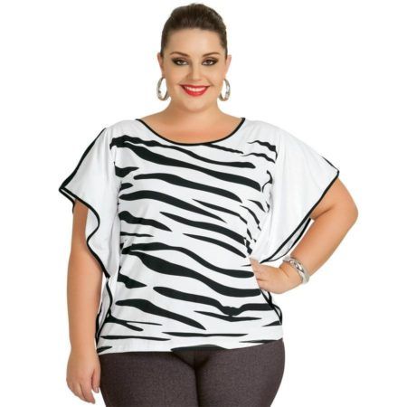 blusinhas plus size de verão -4