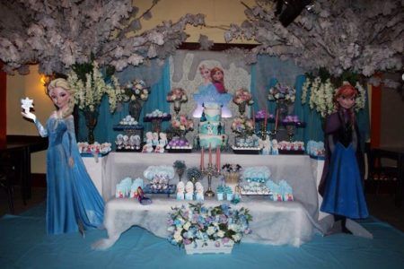 decoracao de aniversario frozen 1