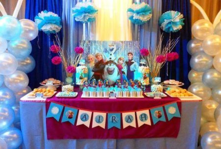 decoracao de aniversario frozen 3