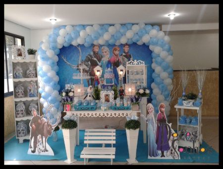 decoracao de aniversario frozen 5