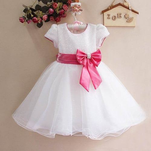 laço de fita para vestido infantil