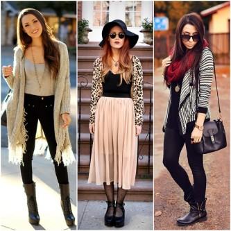 cardigans para inverno