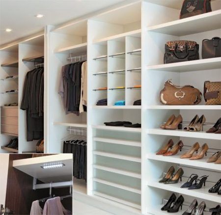 closets casal para roupas e calcados