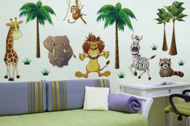 adesivos para quarto infantil de meninos madagascar