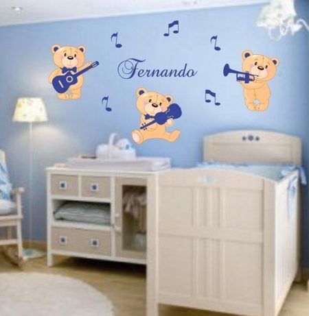 adesivos personalizados para quarto infantil de menino