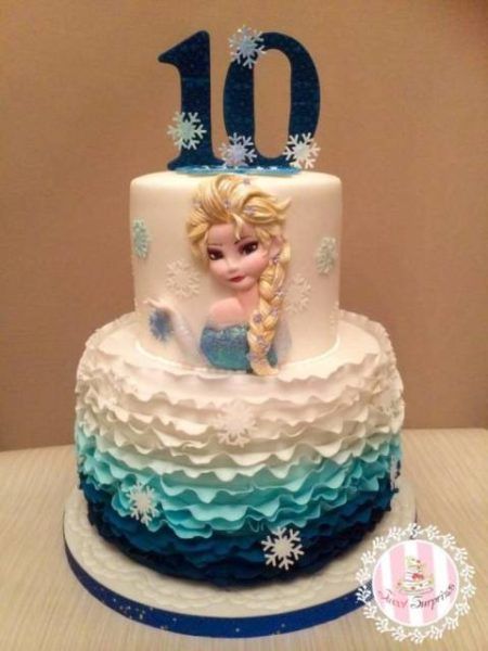 bolo frozen para aniversário dicas