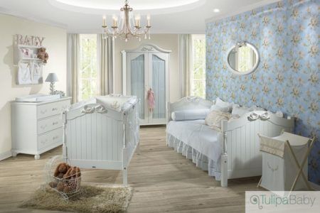 decoraçaõ de quarto de bebe com estilo provençal