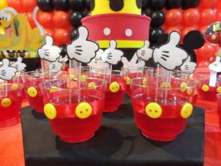 enfeites do Mickey para aniversário docinhos