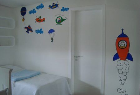 fotos de adesivos para quarto infantil de menino