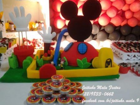 lindos enfeites do Mickey para aniversário