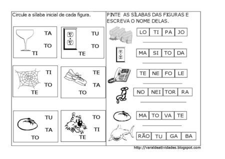 atividades sibalicas com a letra R para imprimir