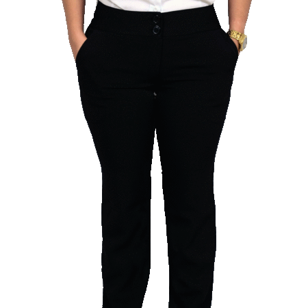 calça social feminina plus size