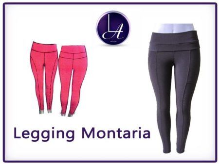 molde de calças e legging montaria