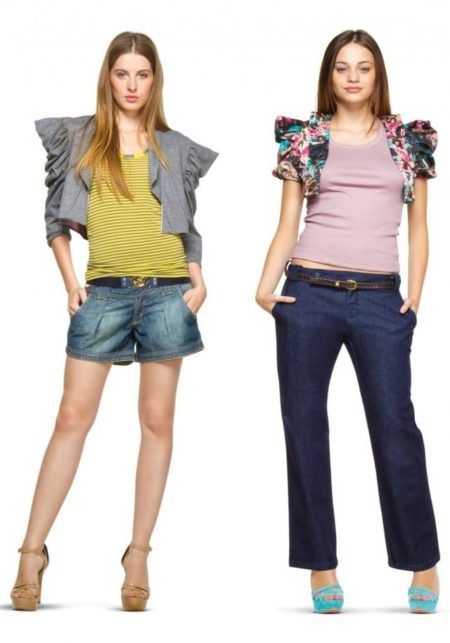 boleros femininos jeans difrentes modelos