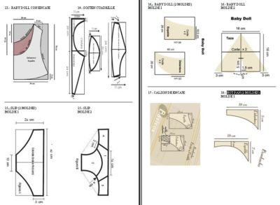 moldes de baby doll dicas