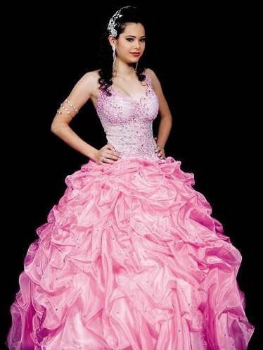 vestidos para aniversário de 15 anos rosa