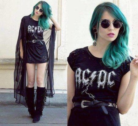 estilo rock feminino 11