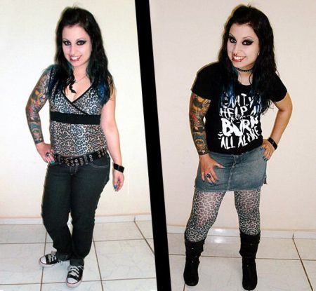 estilo rock feminino 6