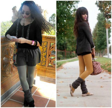 looks com polainas 9