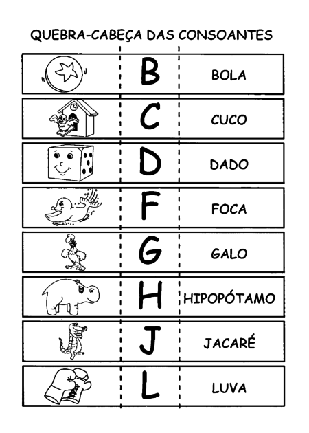 alfabetizacao com consoantes 1