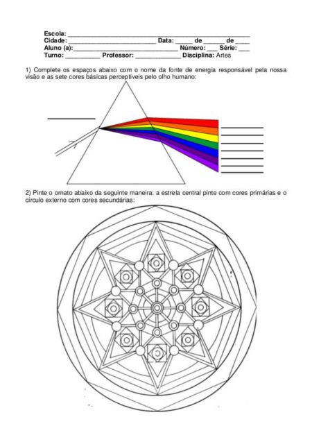 atividades de artes 5 ano 1