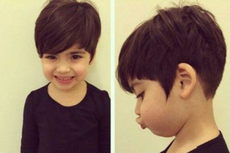 corte chanel infantil masculino