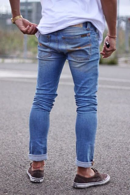 calca cropped masculina jeans 3