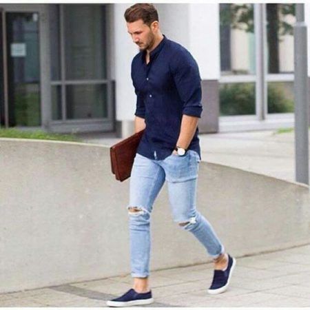 calça cropped social masculina