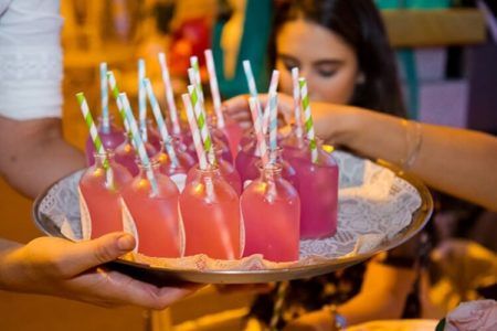 bebidas para festinha na piscina