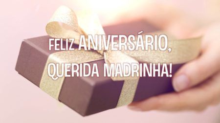 madrinha cartao feliz aniversario