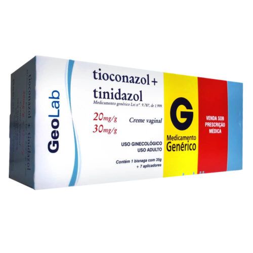 pomada tioconazol + tinidazol para utero inflamado