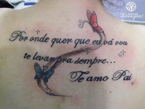 tatuagem para filho frases 2