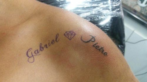 tatuagem para filhos casal 3